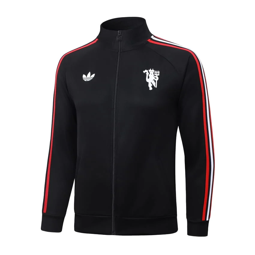 Survetement Manchester United Veste 2026 2027 Noir Sombre