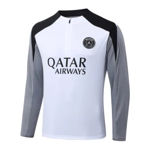 Survetement PSG Training 2026 2027 Blanc Gris