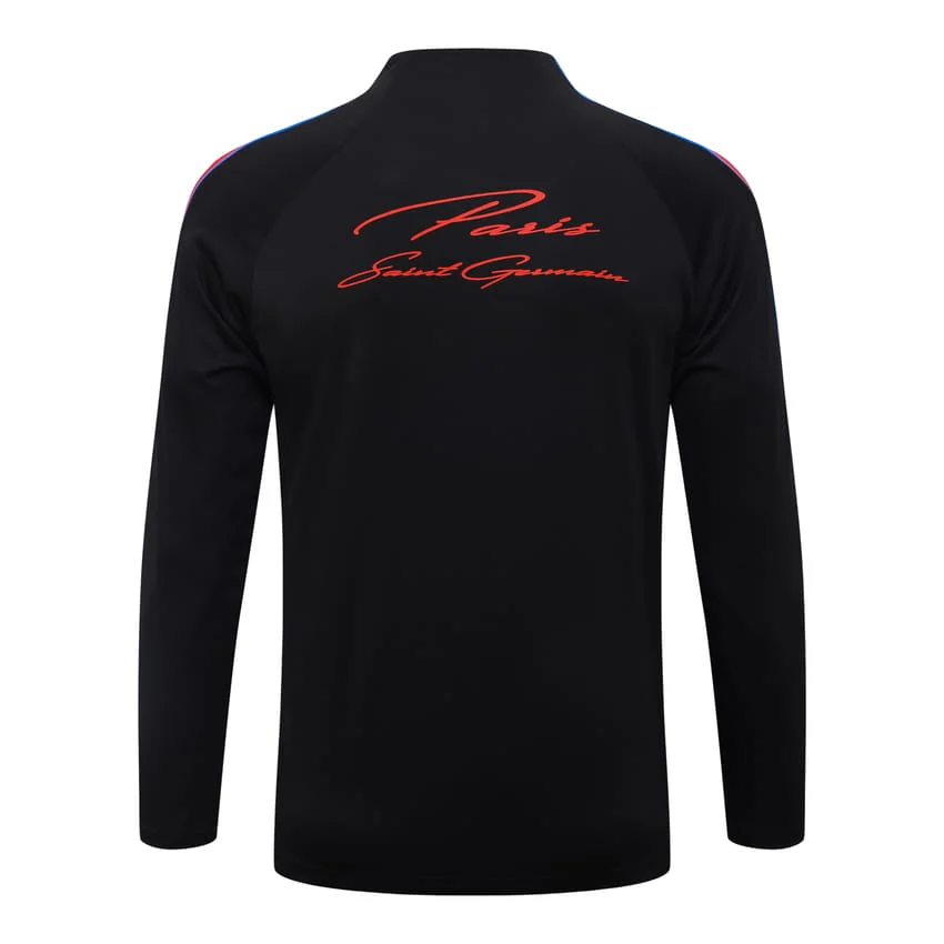 Survetement PSG Training 2026 2027 Noir Rouge