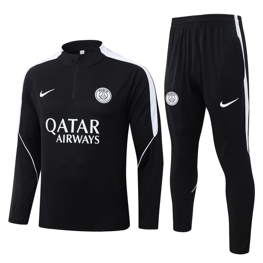 Survetement PSG Training 2026 2027 Noir Sombre
