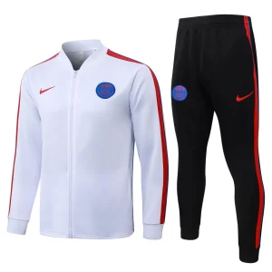 Survetement PSG Veste 2026 2027 Blanc Rouge
