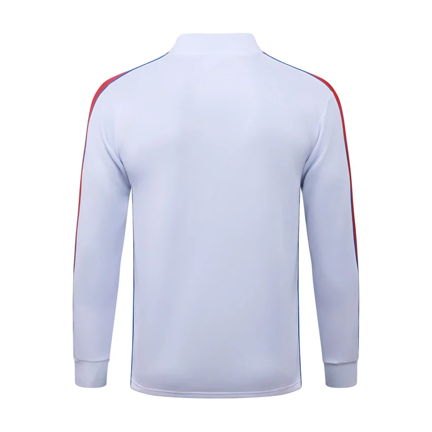 Survetement PSG Veste 2026 2027 Blanc Rouge