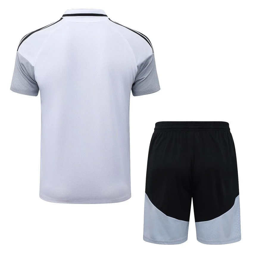 Survetement Real Madrid Polo 2026 2027 Blanc Noir