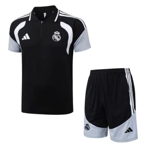 Survetement Real Madrid Polo 2026 2027 Noir Blanc