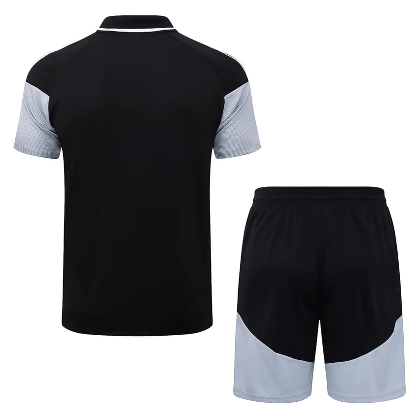 Survetement Real Madrid Polo 2026 2027 Noir Blanc