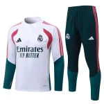 Survetement Real Madrid Training 2026 2027 Blanc Rouge