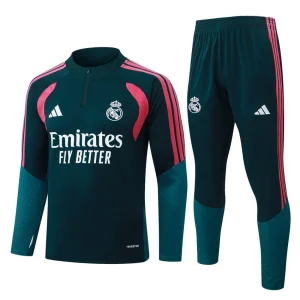 Survetement Real Madrid Training 2026 2027 Bleu Pétrole