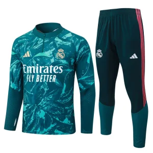 Survetement Real Madrid Training 2026 2027 Vert Nuit