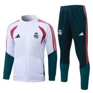 Survetement Real Madrid Veste 2026 2027 Blanc Rouge