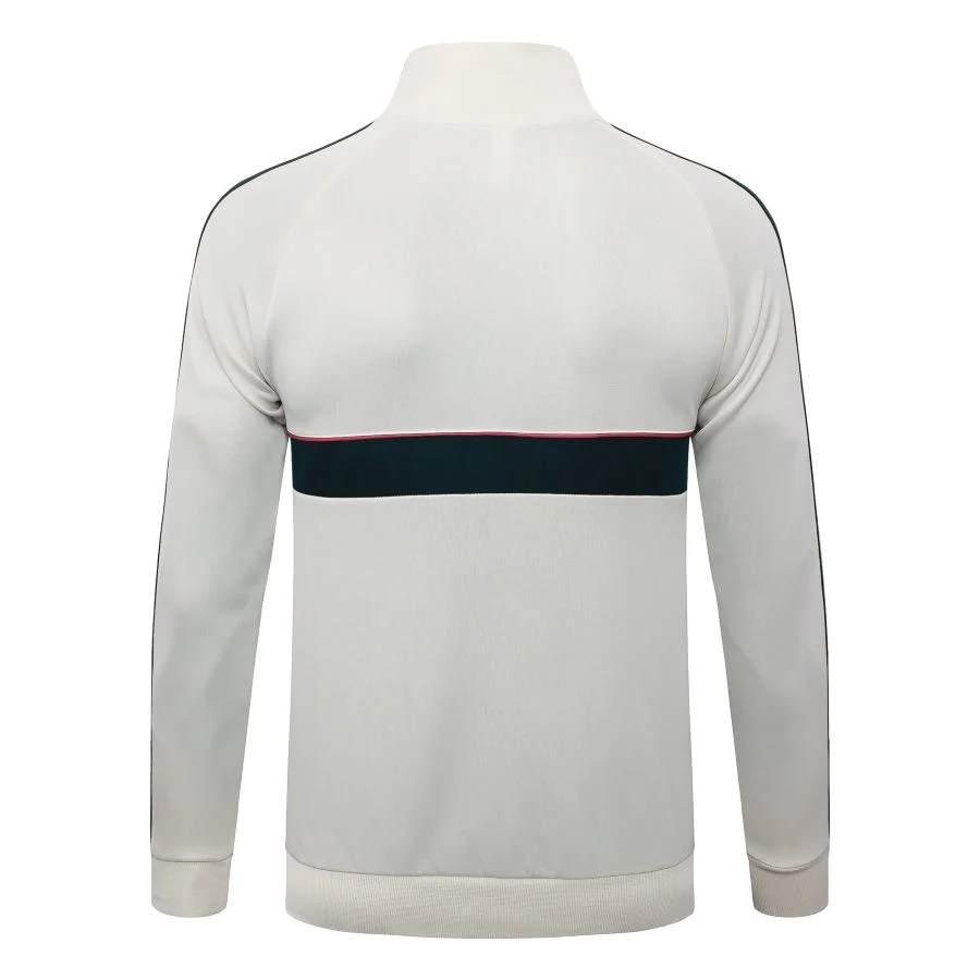 Survetement Real Madrid Veste 2026 2027 Blanc Vert (3)