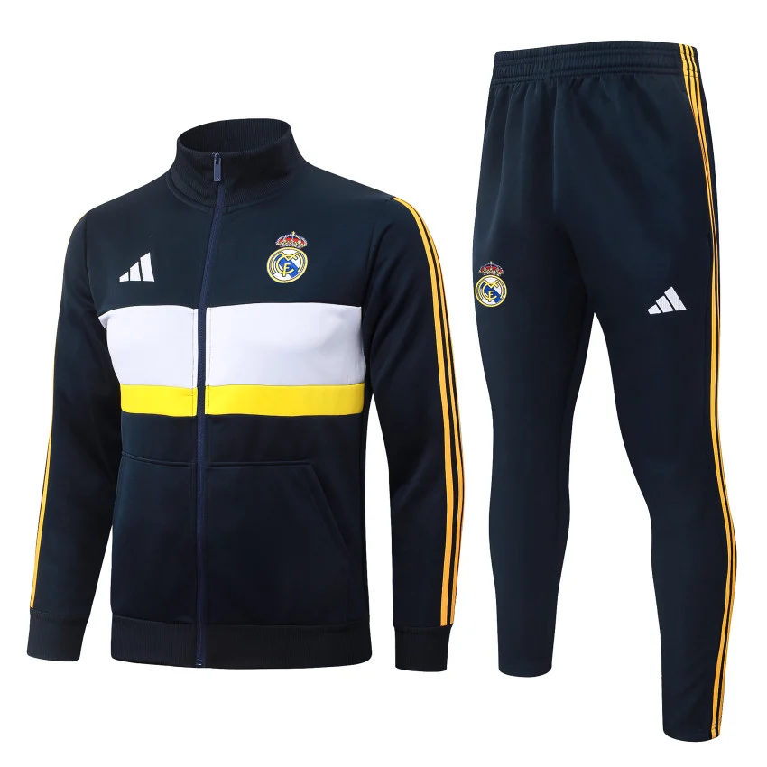 Survetement Real Madrid Veste 2026 2027 Bleu Marine