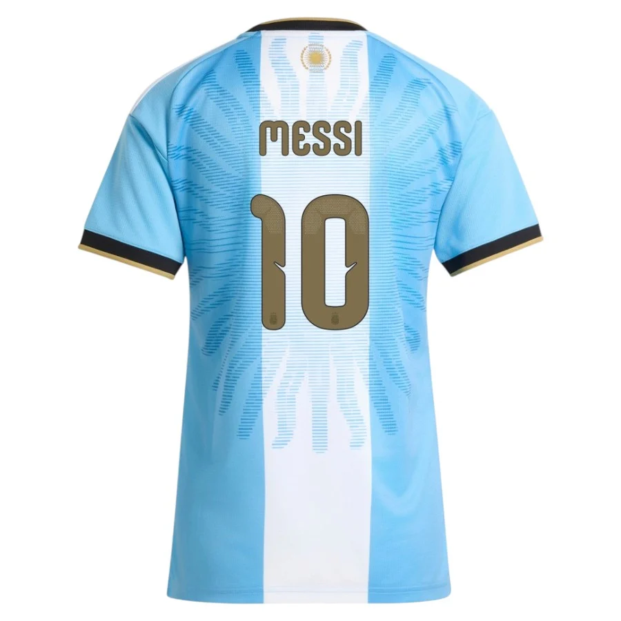 Maillot Argentine Femme Hommage Dernier Match Messi 10 (3)