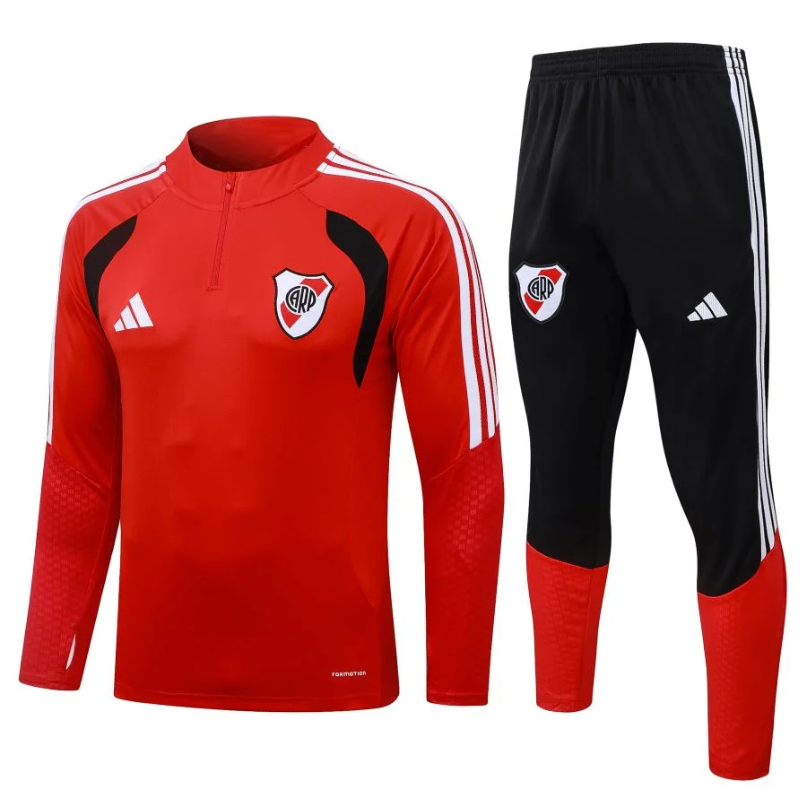 Survetement River Plate Training 2026 2027 Rouge Clair (1)